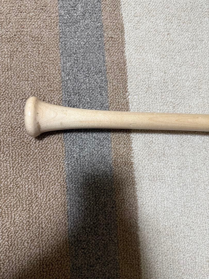 NPB 荒巻悠選手実使用　硬式木製バットミズノプロ