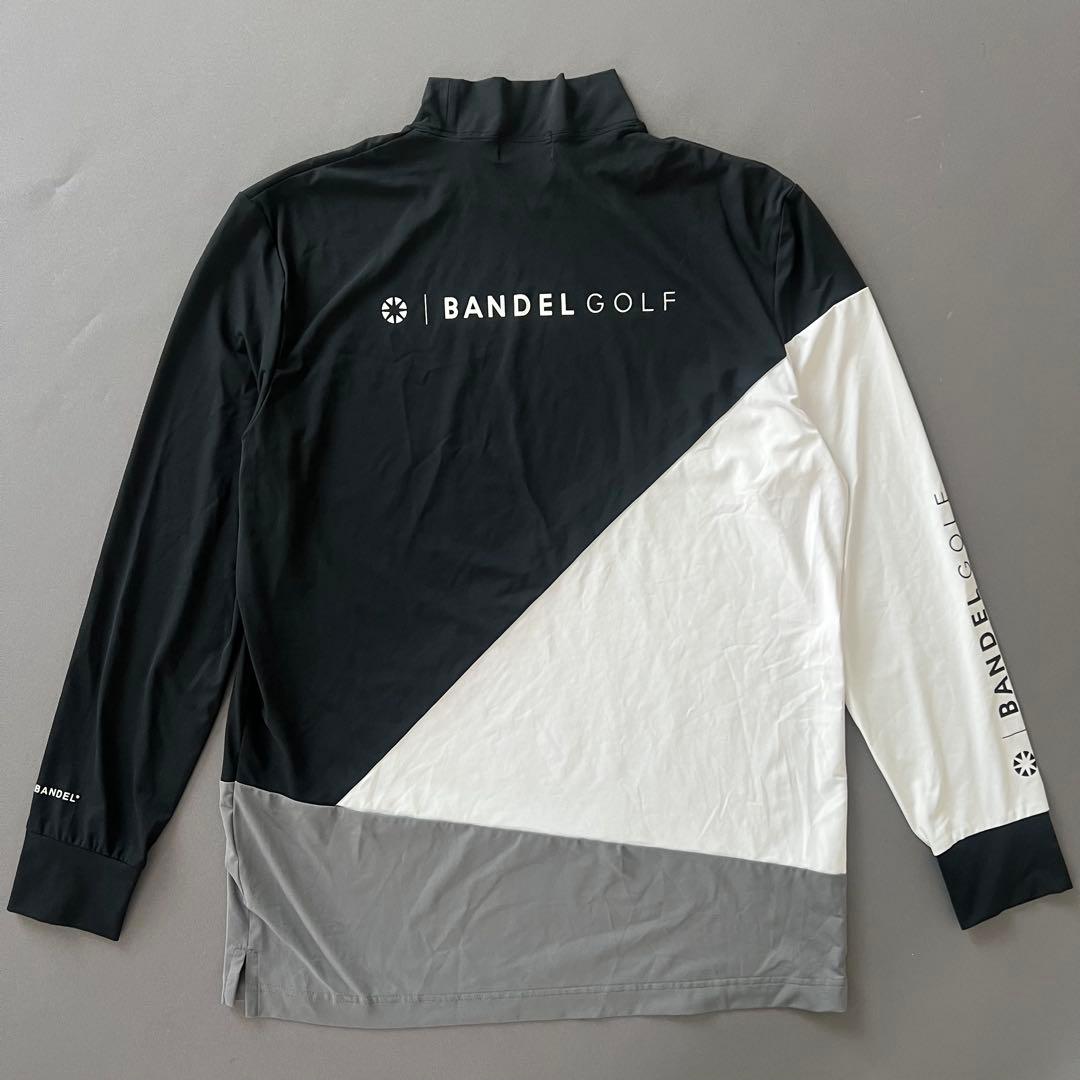 BANDEL GOLF バンデルゴルフ　モックネック　長袖シャツ　カットソー