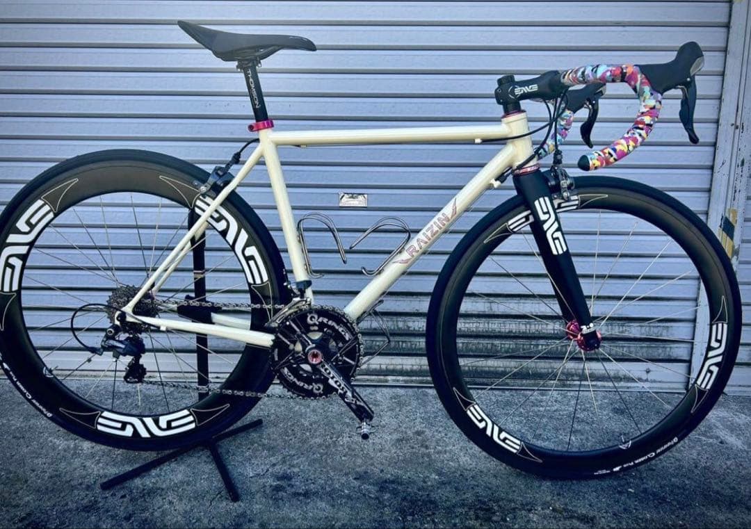 RAIZIN ロードバイクフレーム ENVE クリスキング　雷神　クロモリ