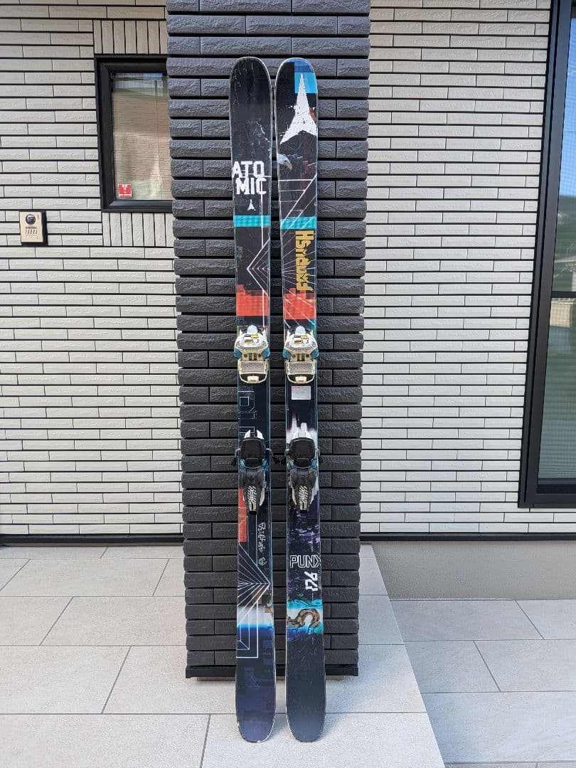 スキー板【ATOMIC PUNX × JESTER ビンディング付】176cm
