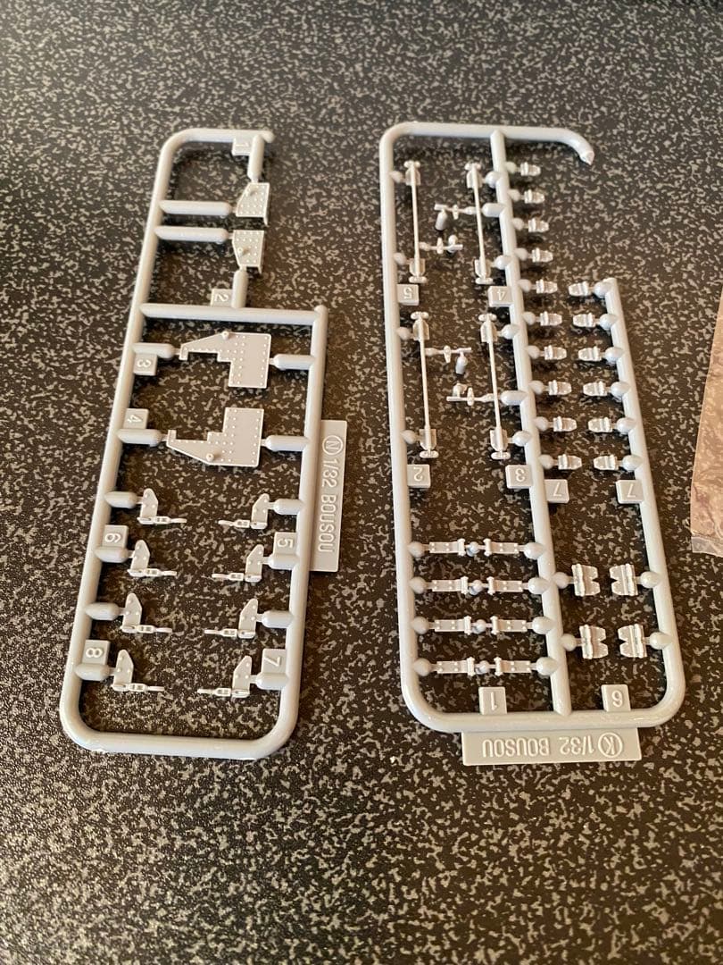 デコトラプラモデル　フジミ製流星號アオシマ製楽プラ　デュトロセット売り