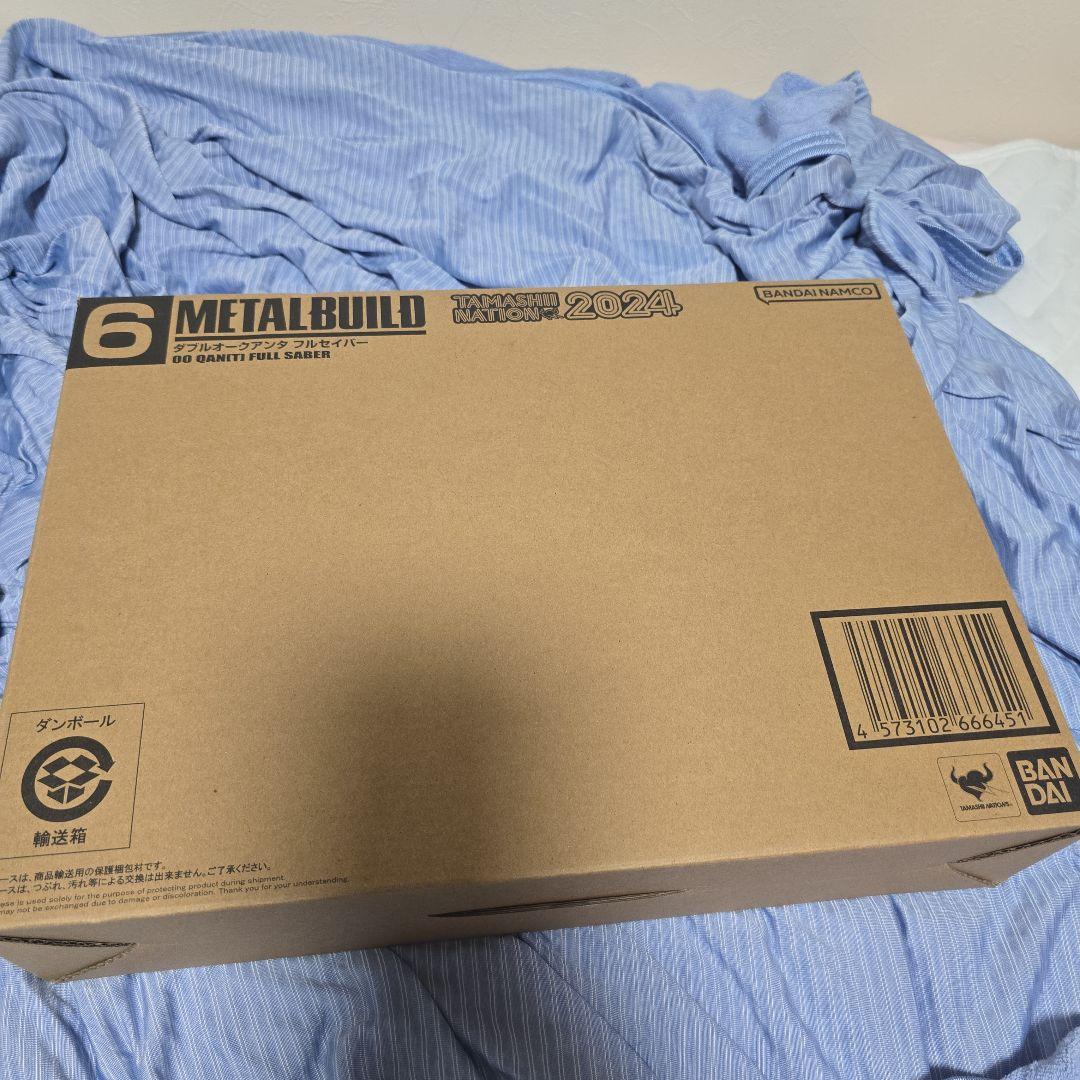 新品未開封　L BUILD メタルビルド ダブルオークアンタフルセイバー