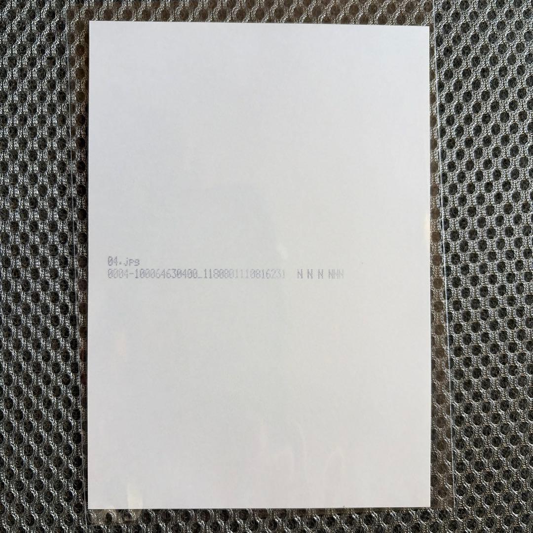 Liyuu トレーディングカードBOX購入特典写真(非売品)