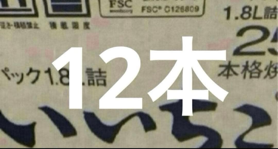 本日限定価格！いいちこ25度　12本セット