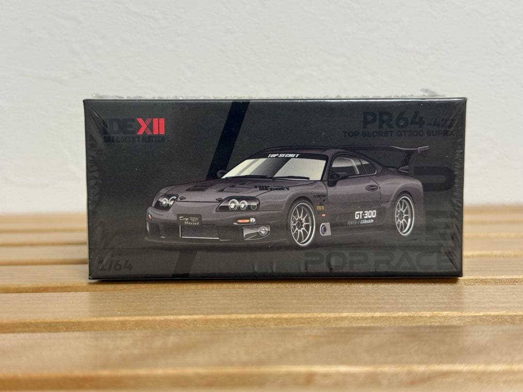 ミニカー POPRACE 1/64 Top secret GT300 supra
