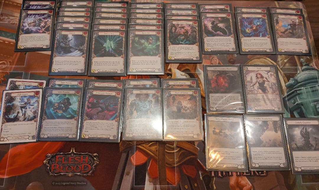 Flesh and Blood Dash ダッシュ デッキ パーツ まとめ売り