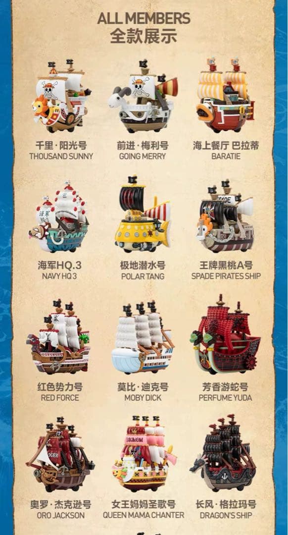 ワンピース ザ グランドライン シリーズ ビークルズ