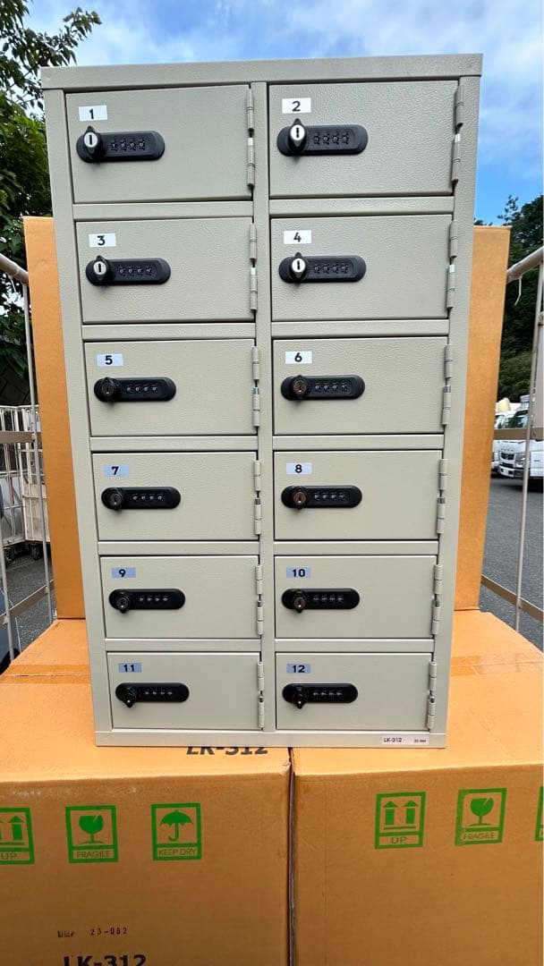 ✨新品‼️未使用品✨ロッカー③‼️保管庫✨金庫‼️貴重品入れ❗ダイヤル式‼マスター鍵有