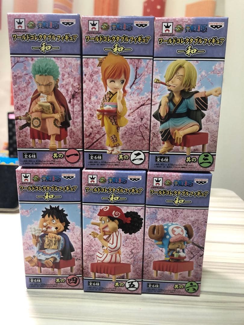ワンピース　ワールドコレクタブルフィギュア　和