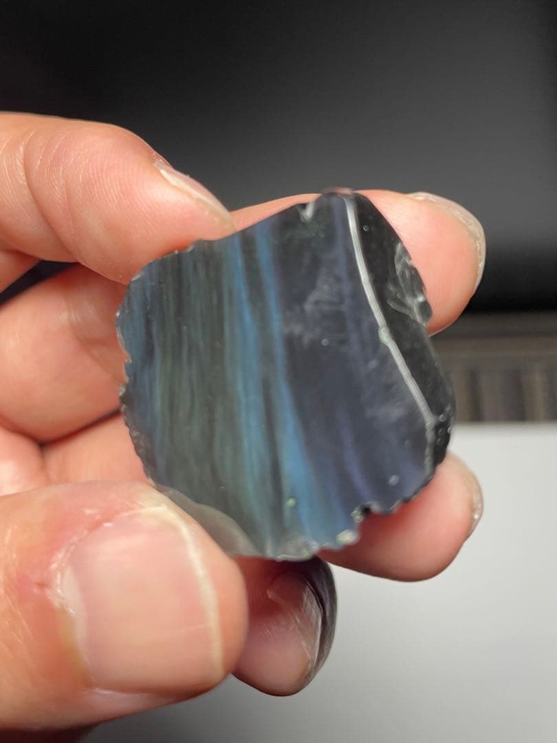 研磨品　十勝石玲瓏5ヶセット　サイズ小さめ、透明度抜群