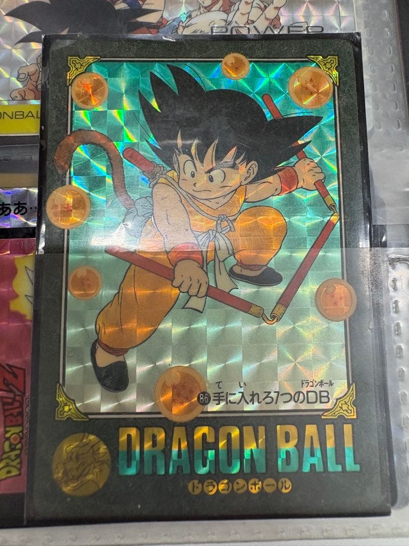 ドラゴンボール　カードダス　悟空
