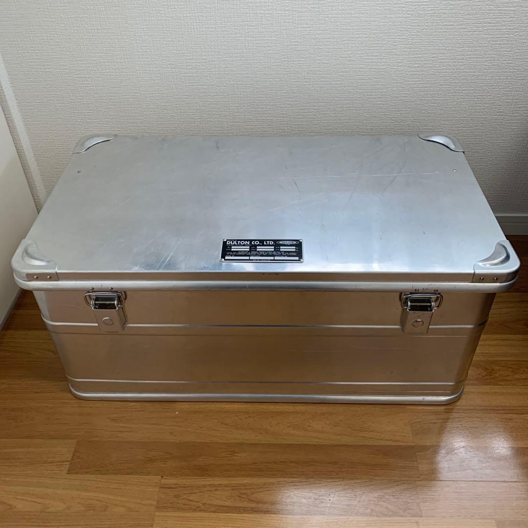 廃盤品　Dulton(ダルトン) アルミコンテナ　Ｌサイズ　旧型コンボイ