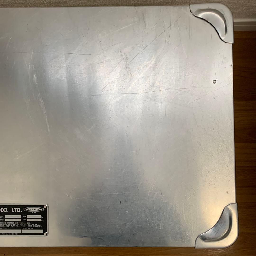 廃盤品　Dulton(ダルトン) アルミコンテナ　Ｌサイズ　旧型コンボイ