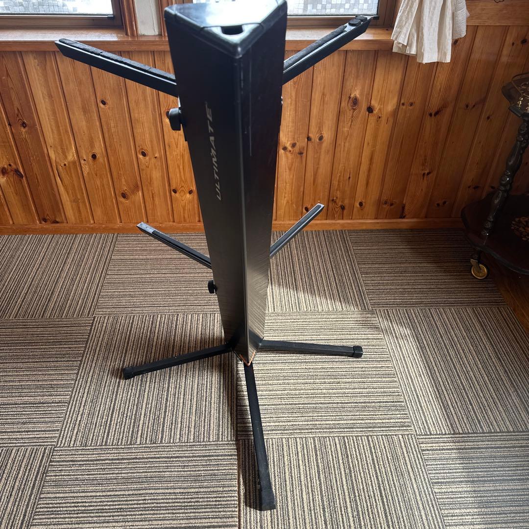 良品　ULTIMATE 折りたたみ式キーボードスタンド AX-48B