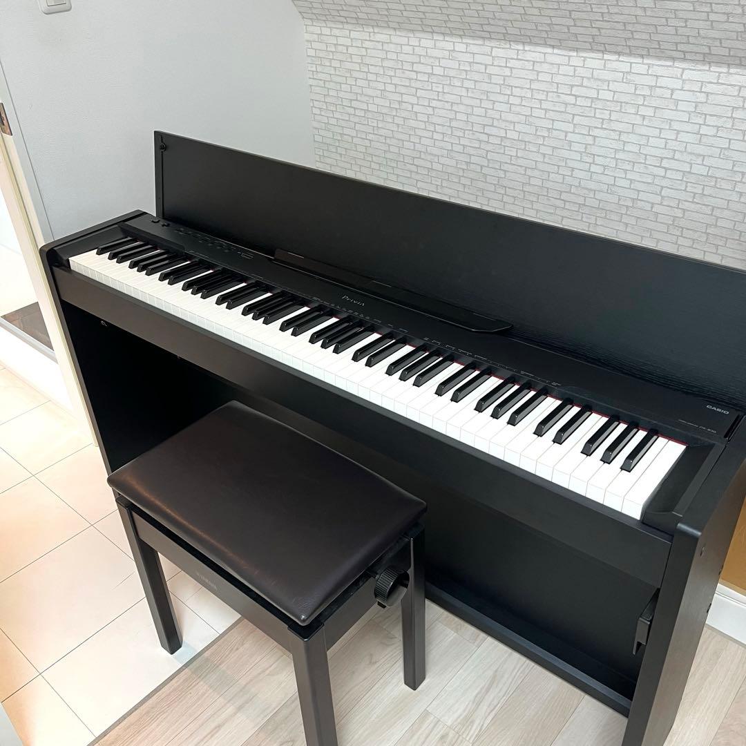 CASIO PX-830 ブラック 電子ピアノ 椅子付き