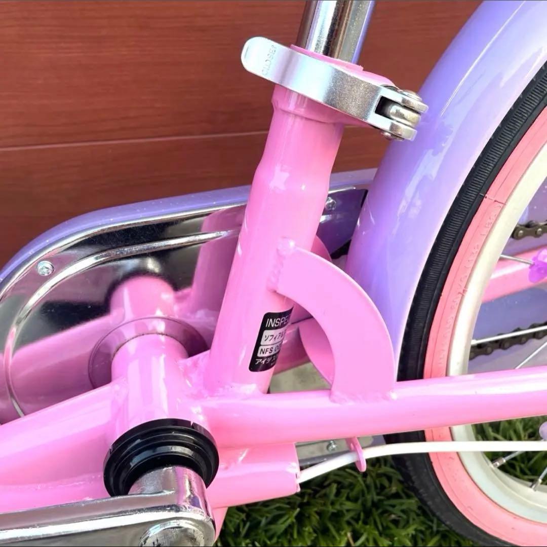 ディズニー　ちいさなプリンセス ソフィア 18インチ　子供自転車