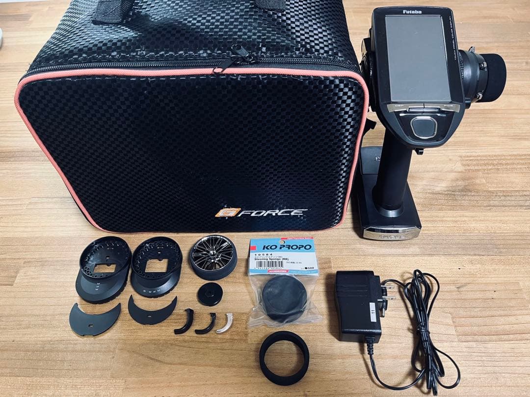 プロポケース　アルミステアリングホイール付　フタバ 7PXR