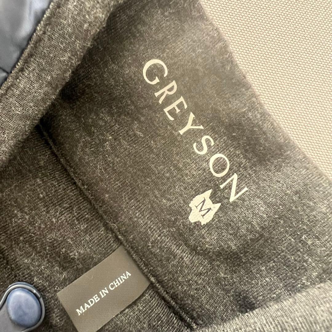 GREYSON グレイソン　ダウンベスト　ダウンジャケット　ネイビー　メンズ　M