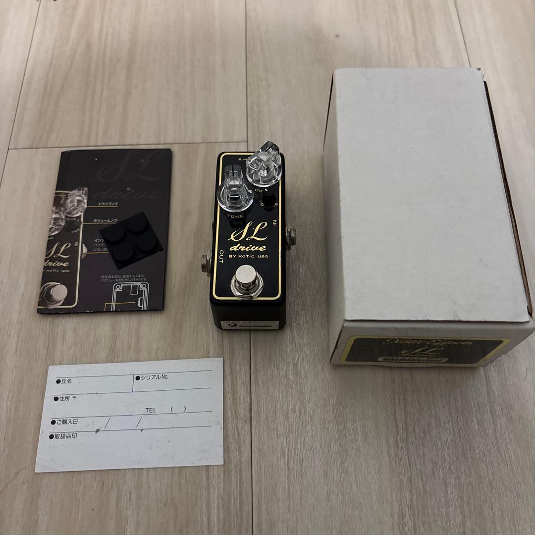 Xotic SL Drive オーバードライブ