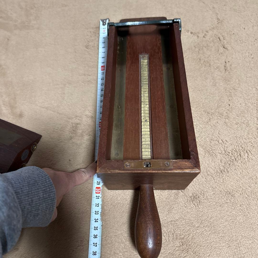 フランス　アンティーク　カジノ用ディーリング・シュー（カード配り機）