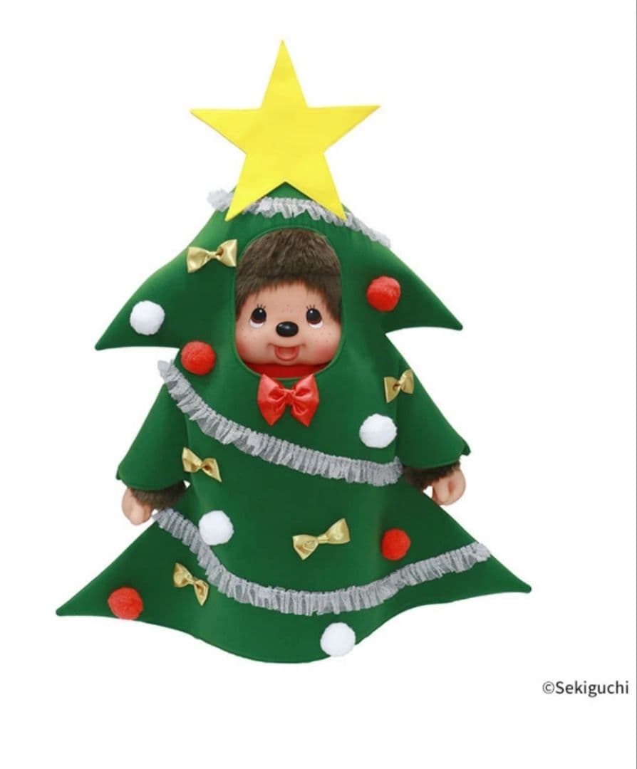 クリスマスツリーモンチッチドレス