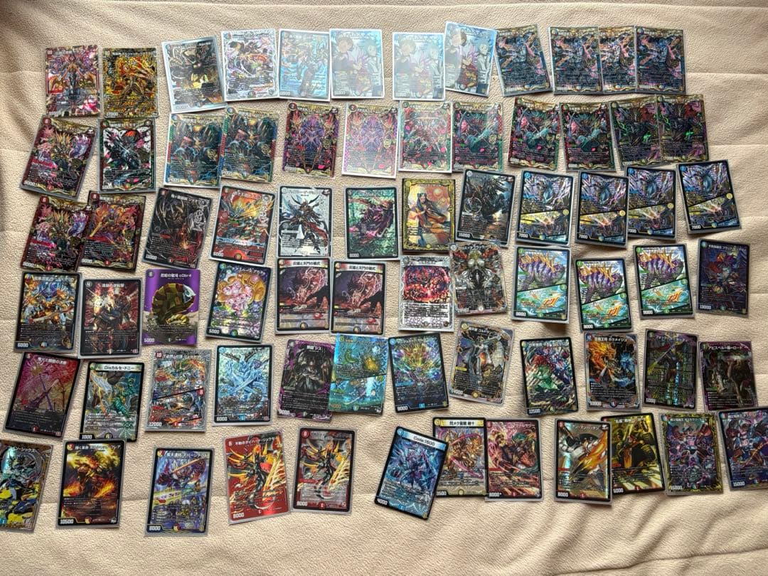デュエマ引退品　ノーマル約1400枚　キラ約200枚キラカードはほとんどほぼ美品