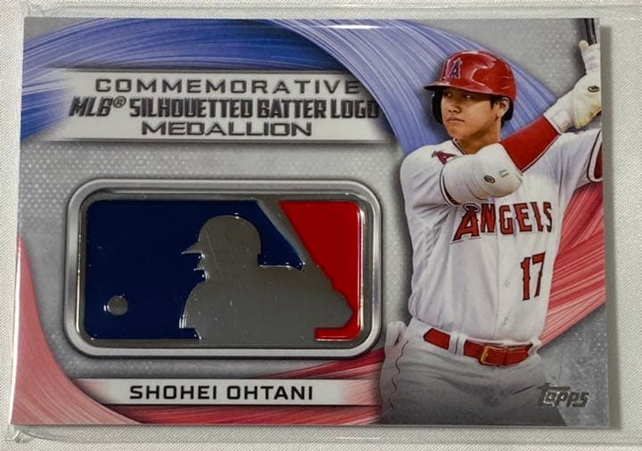大谷翔平2022Topps Series 1MLBロゴメダリオン記念