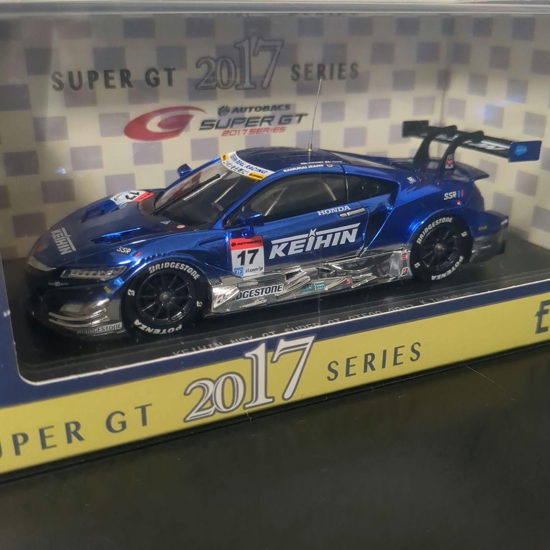 保護ケース付 KEIHIN NSX SUPER GT 2017 エブロ ケーヒン
