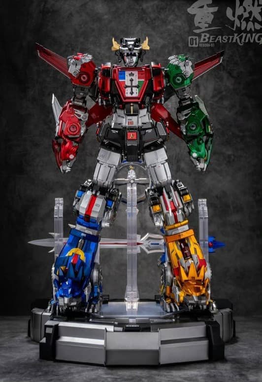 新品　HiPlay 重燃 百獣王 ゴライオン 分離可能 合金完成品 ボルトロン