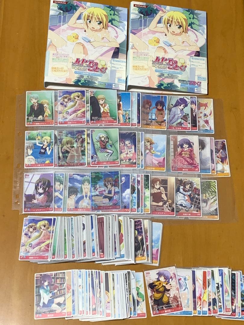 ハヤテのごとく！　TCG　トレカ　バインダー２個　バラカード　まとめ売り
