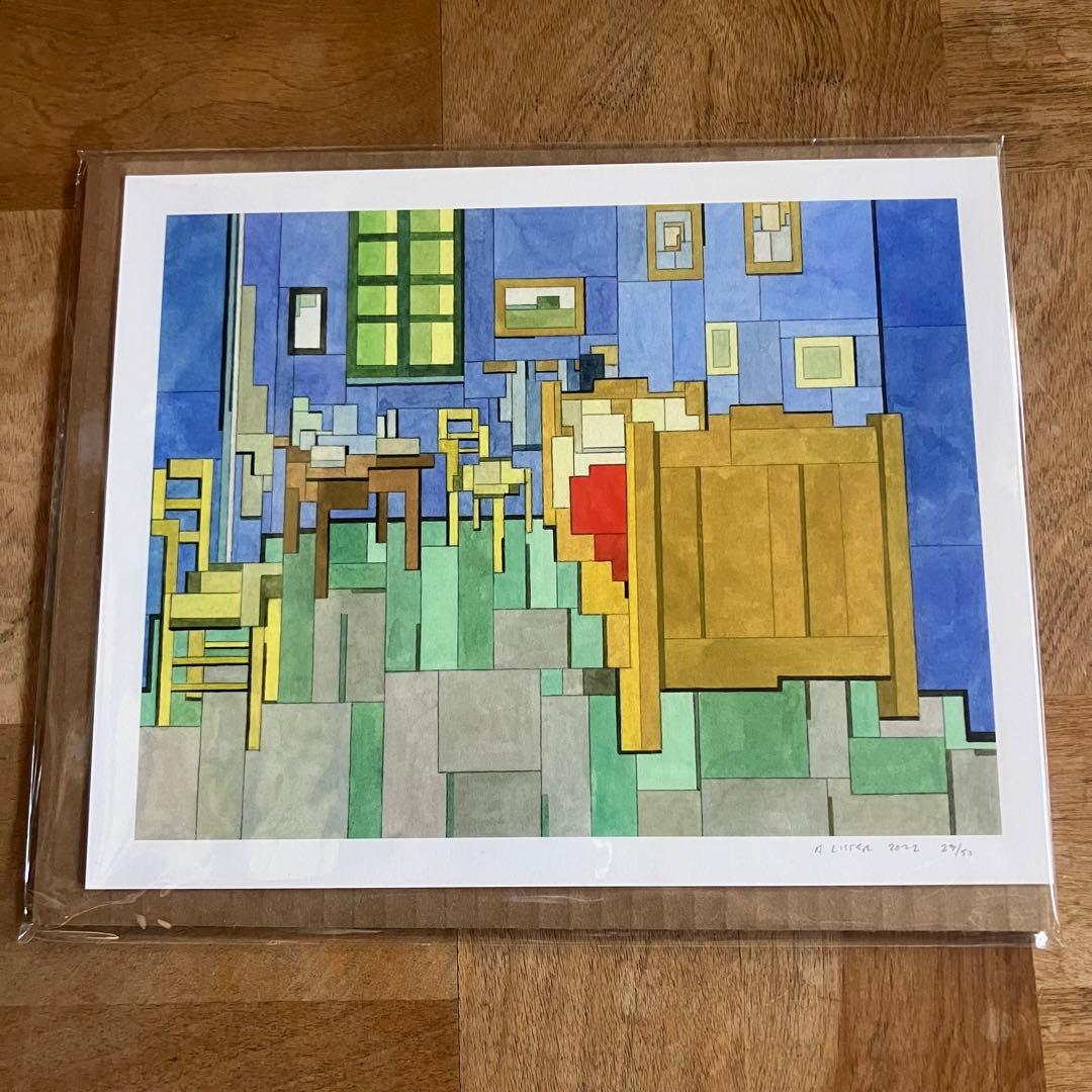 Adam Lister アダムリスター　Gogh Bedroom ゴッホ　寝室