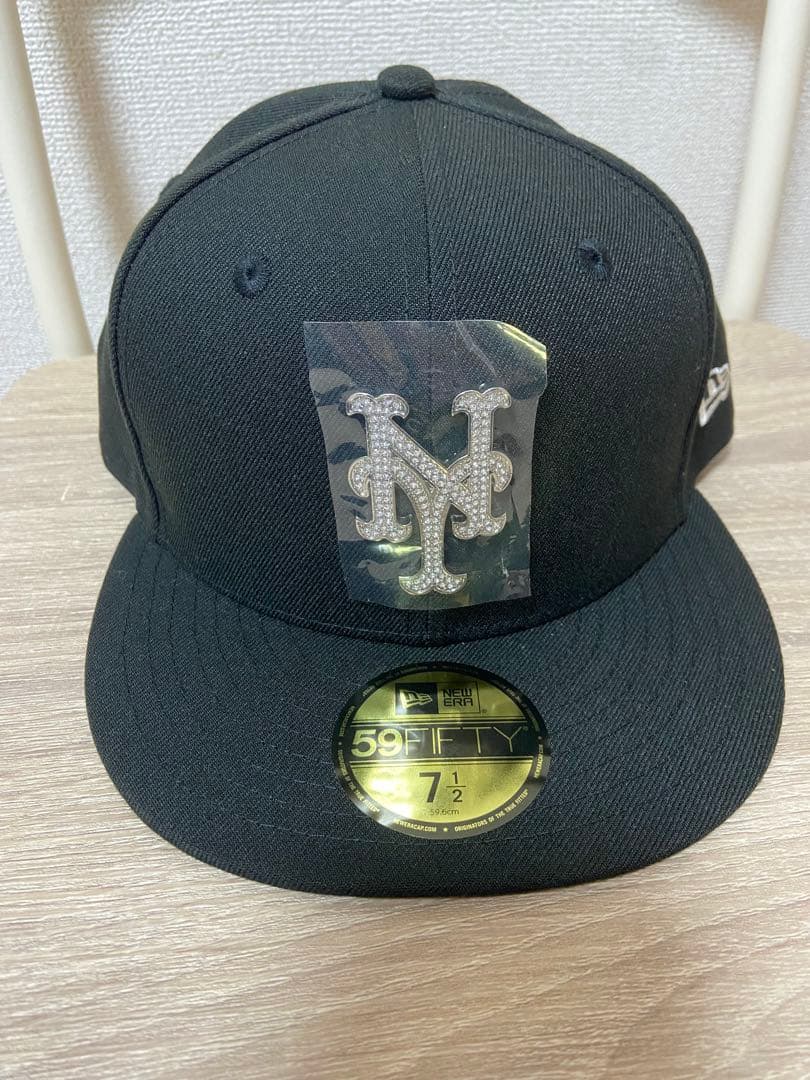 New Era 59FIFTY 7 1/2 メッツ　ラインストーン