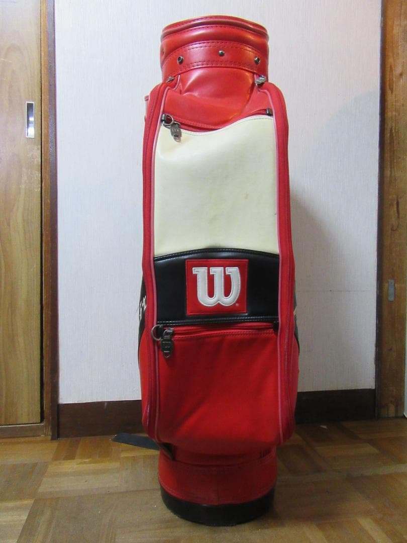 ★激レア コレクション★ウイルソン★FatShaft★3点式バック★レッド★