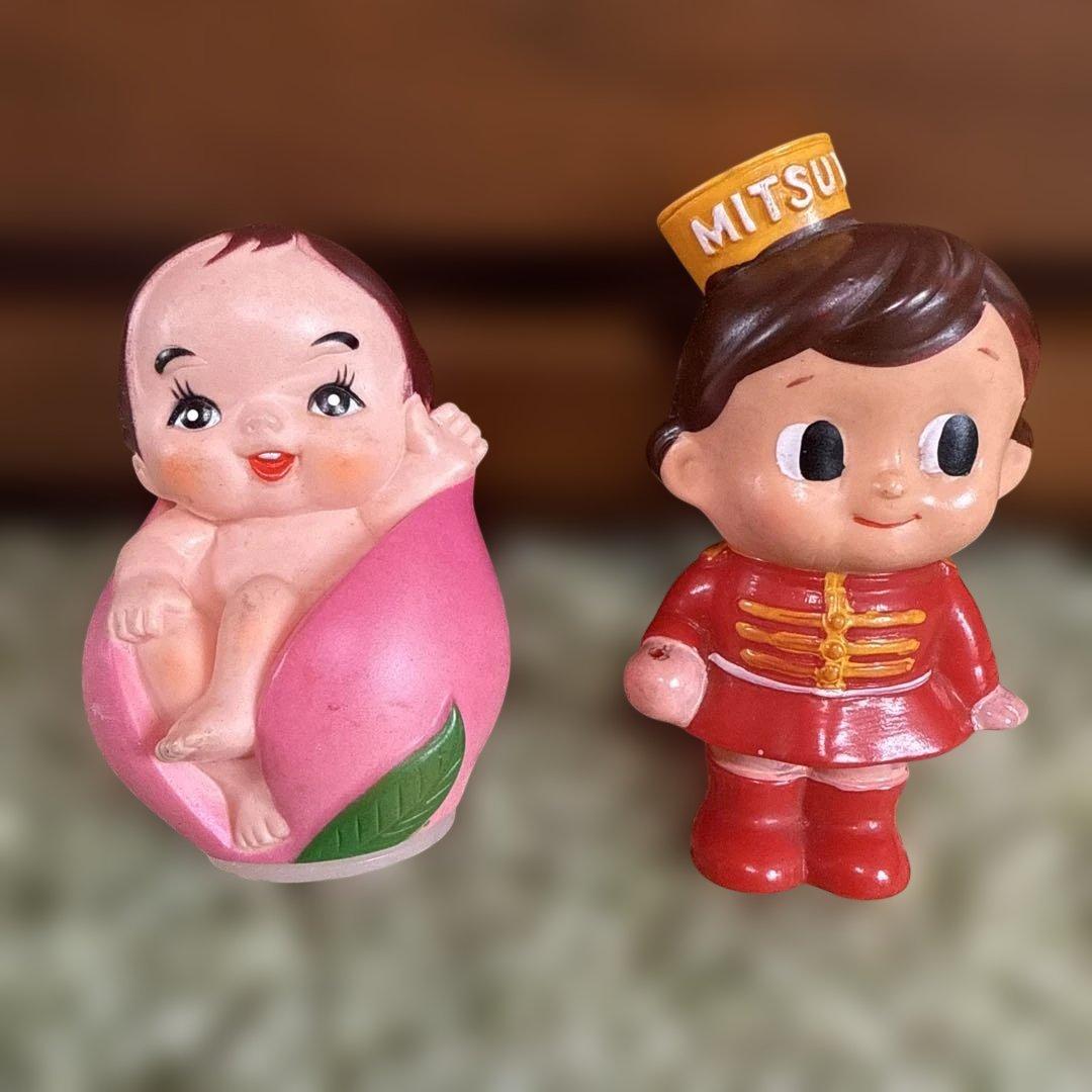 三井　ノベルティ　フィギュア　貯金箱　桃太郎　女の子