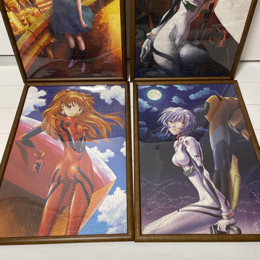 エヴァンゲリオン　パズル　完成品　4つセット