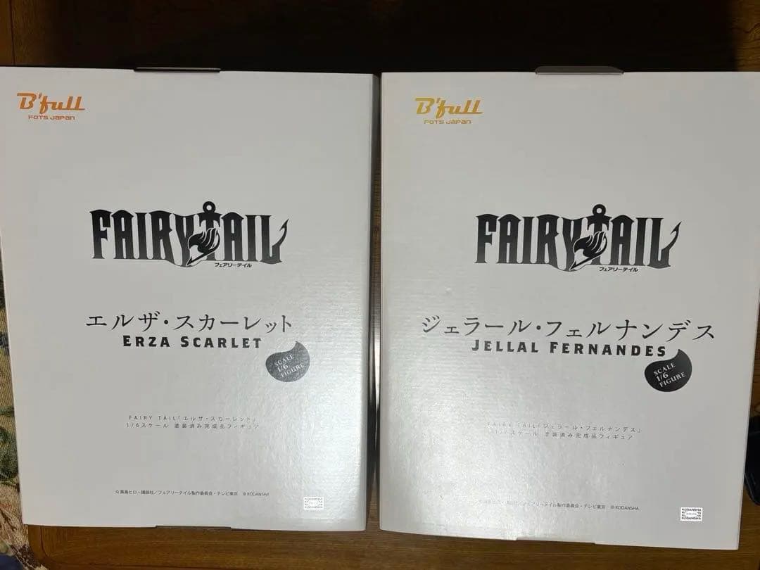 FAIRY TAIL エルザ・スカーレット ジェラール・フェルナンデスフィギュア