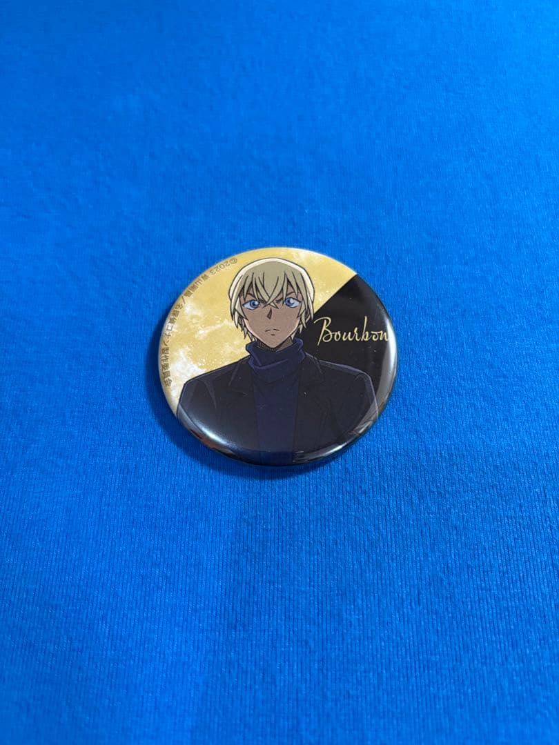 名探偵コナン　缶バッジ　安室透　バーボン　黒鉄の魚影