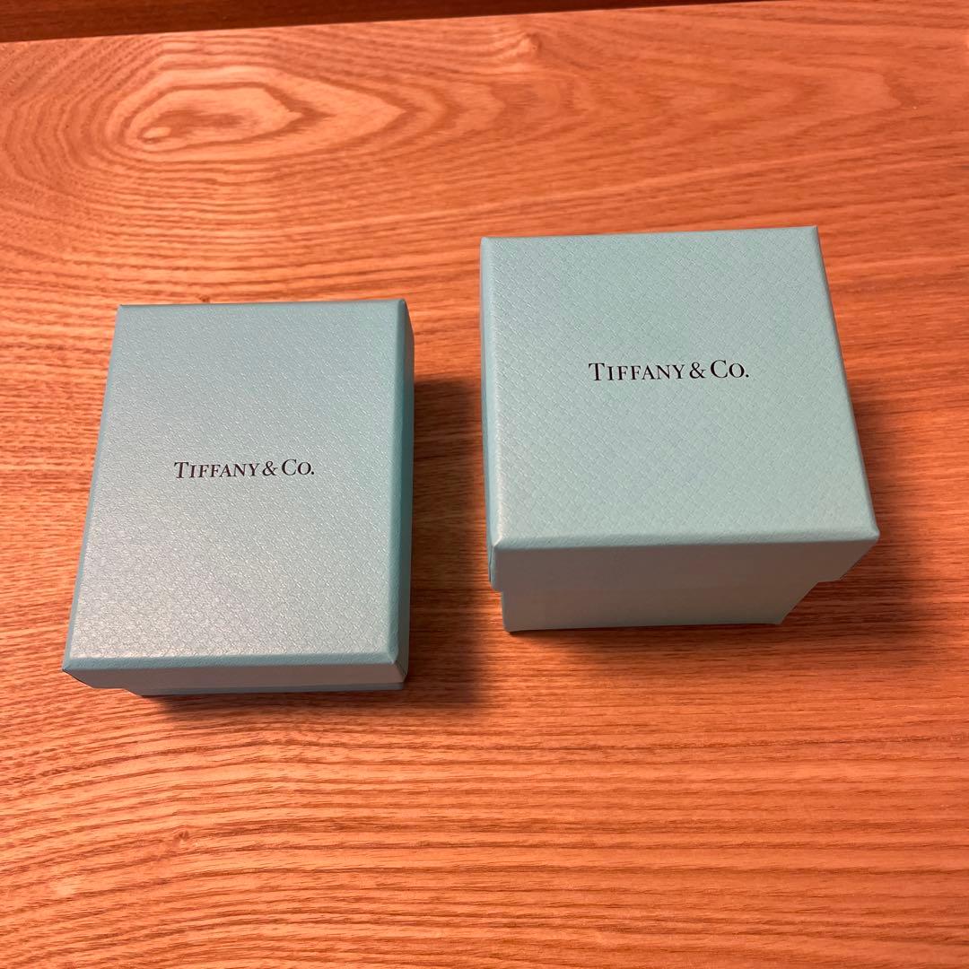 ティファニー空箱　リング　ネックレス
