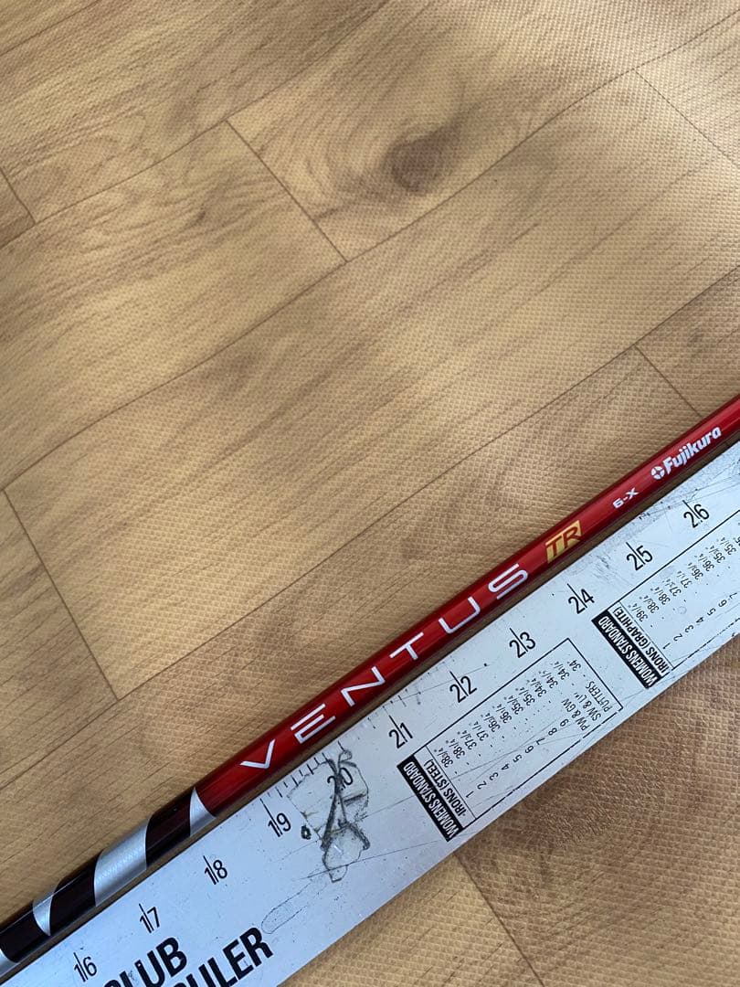 303 フジクラ　ベンタスレッドTR 6X キャロスリーブ付　ドライバー用