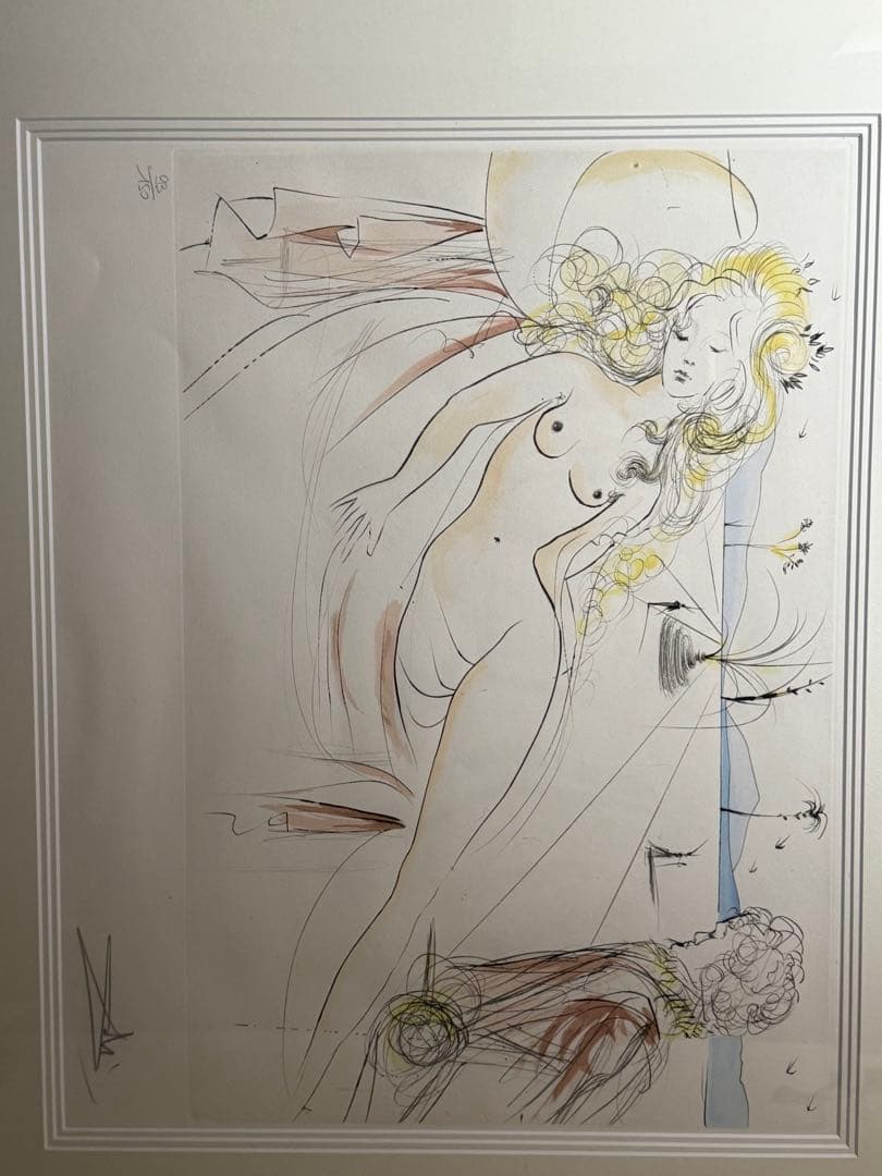 Salvador Dalí【\"Vénus au joueur d'orgue】