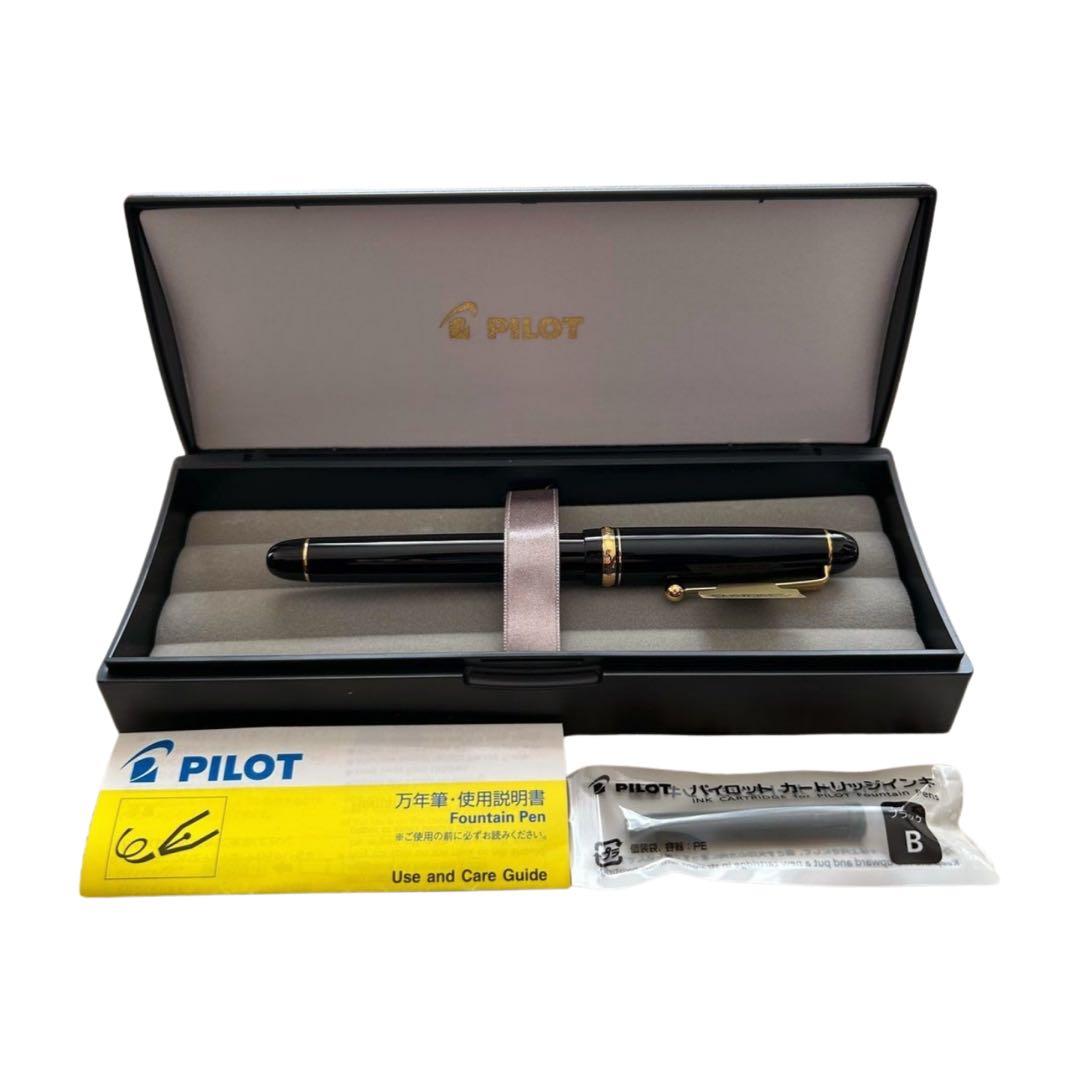 【未使用・箱付】PILOT CUSTOM 74 14K F 細字 万年筆