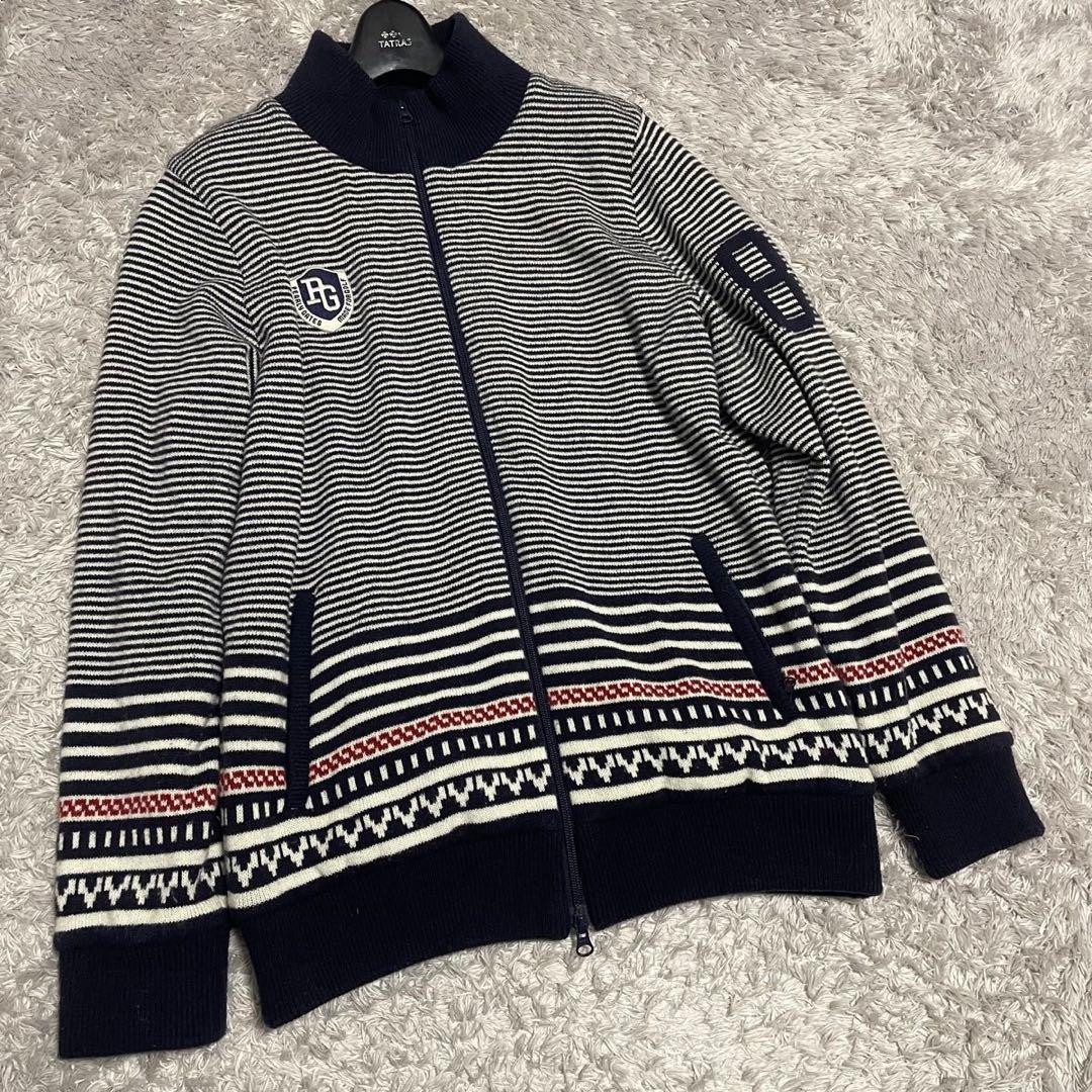 PEARLY GATES パーリーゲイツ ニットジップアップジャケット サイズ4