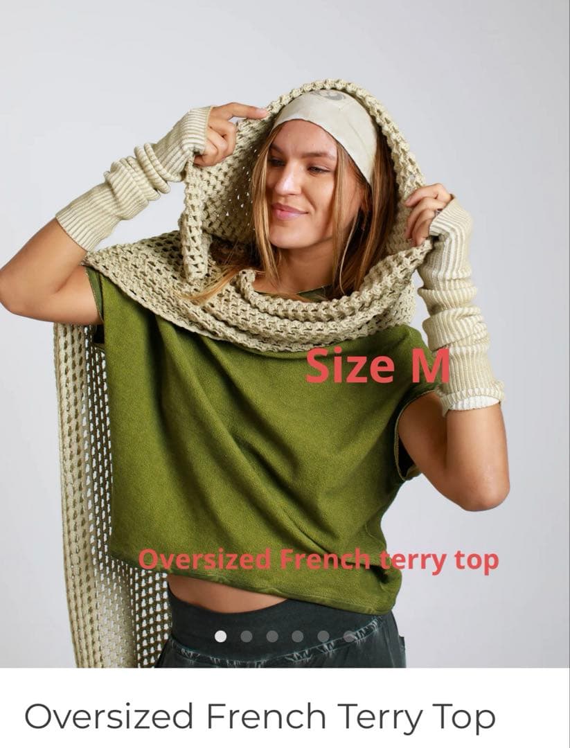 その他 SALSATION TOPS size M lightgreen