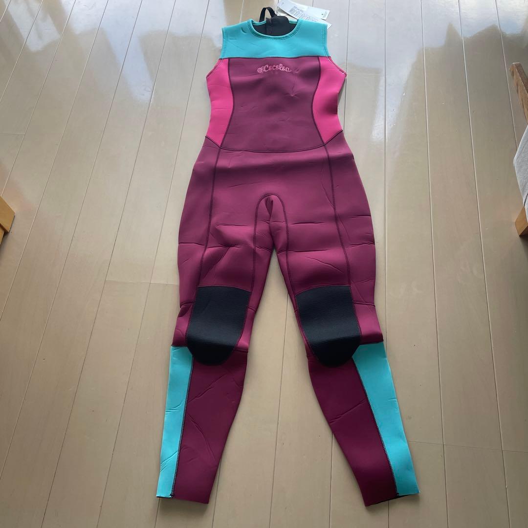 新品Cocolla ノースリーブ ロングジョン ウェットスーツ