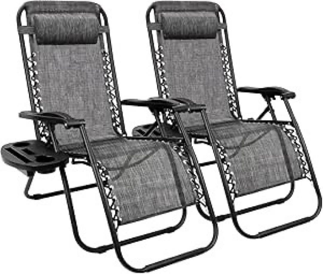 アウトドアリクライニングチェア 折りたたみ 無段階 角度調節耐荷重120kg