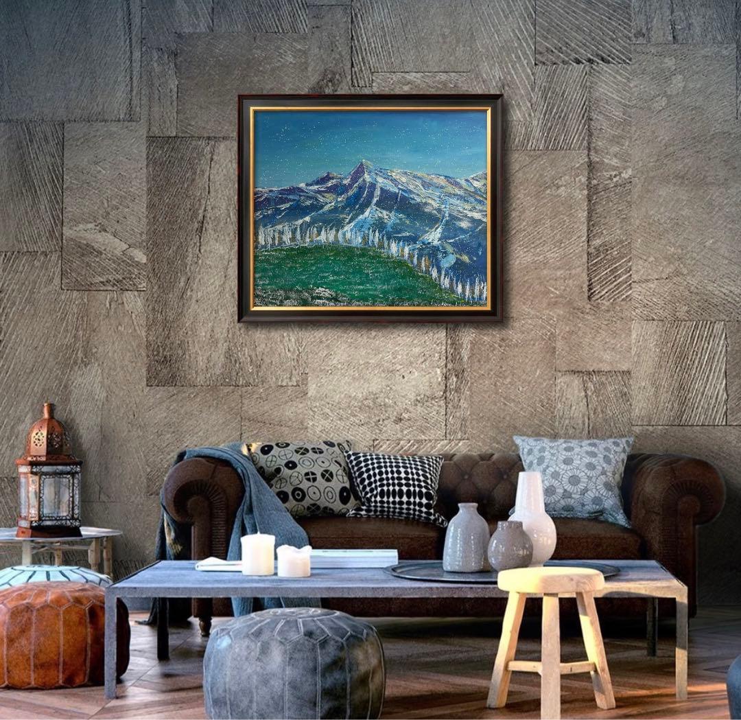 “.1 o'clock“ F20号　原画　現代アート　絵画