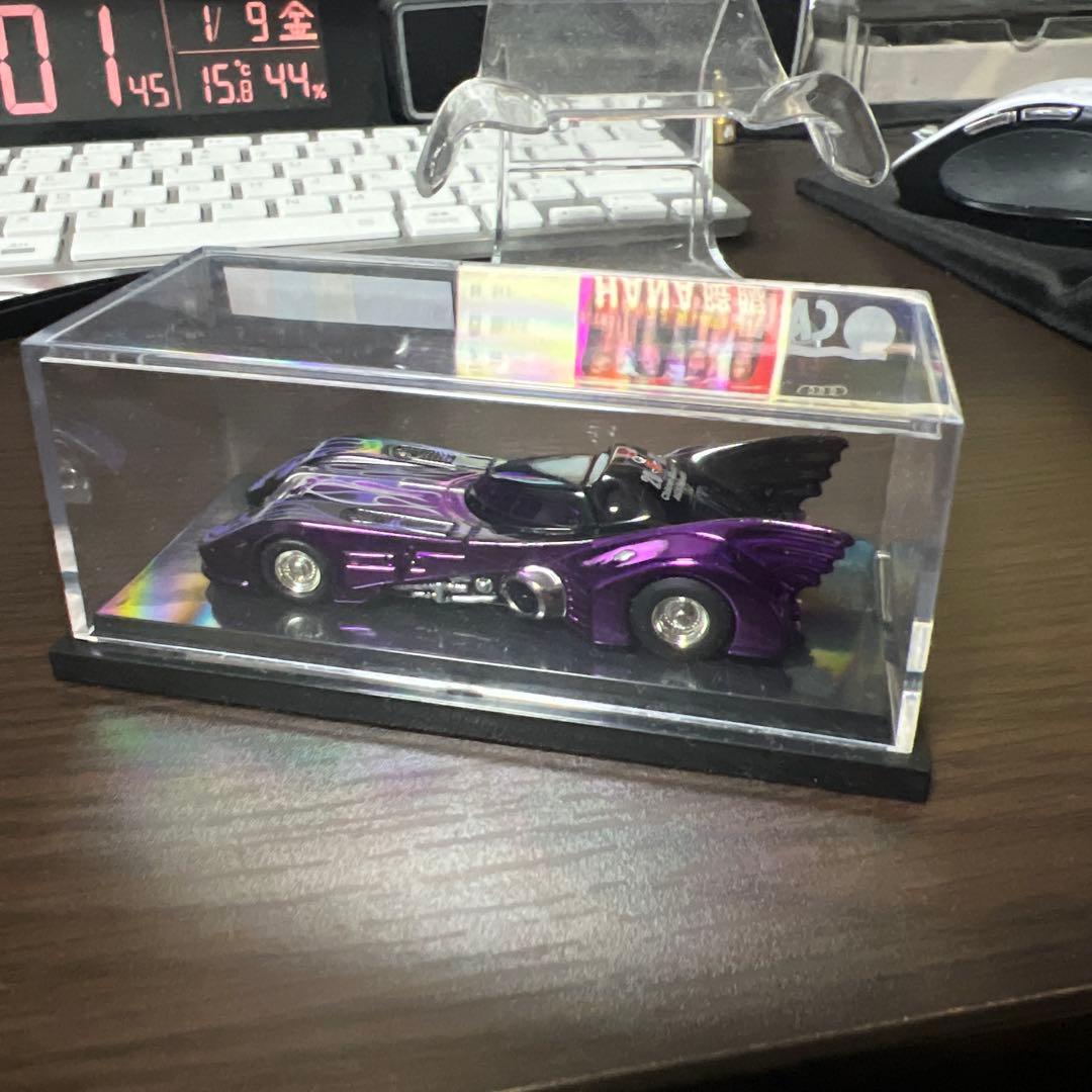 ミニカー HOTWHEELS DREAM Halloween BAT MOBILE