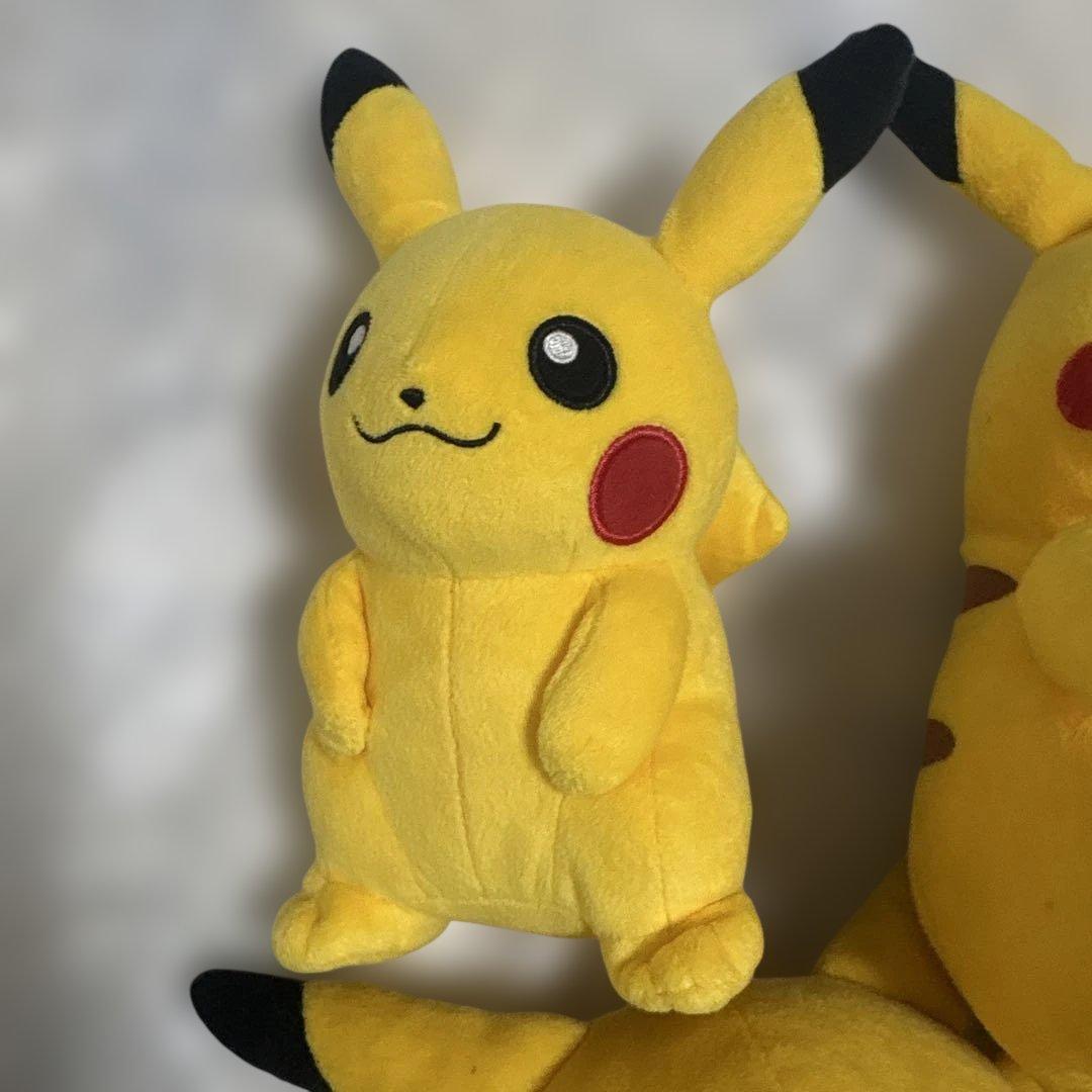 希少 TOMY 赤タグ含む ピカチュウ ぬいぐるみ 5点 初期