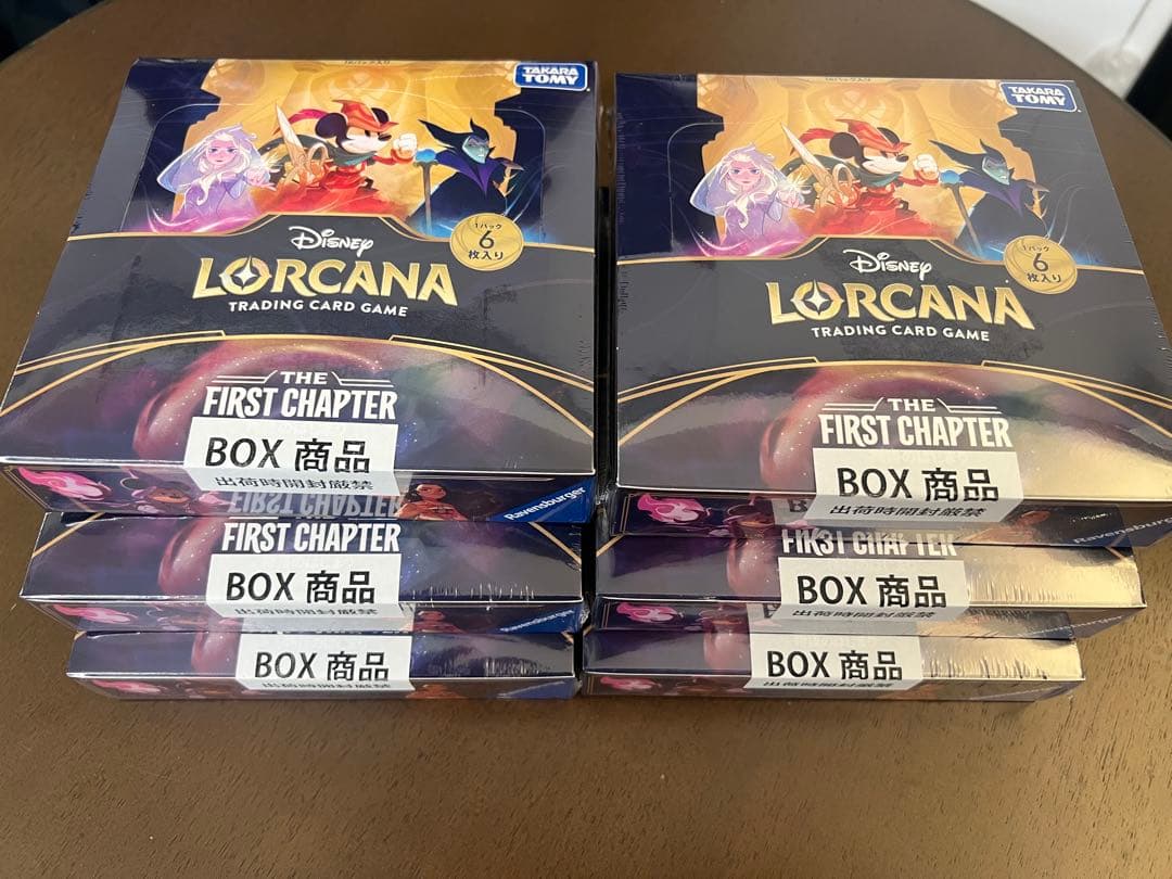 Disney ロルカナ　シュリンク付き　新品未開封　6BOX