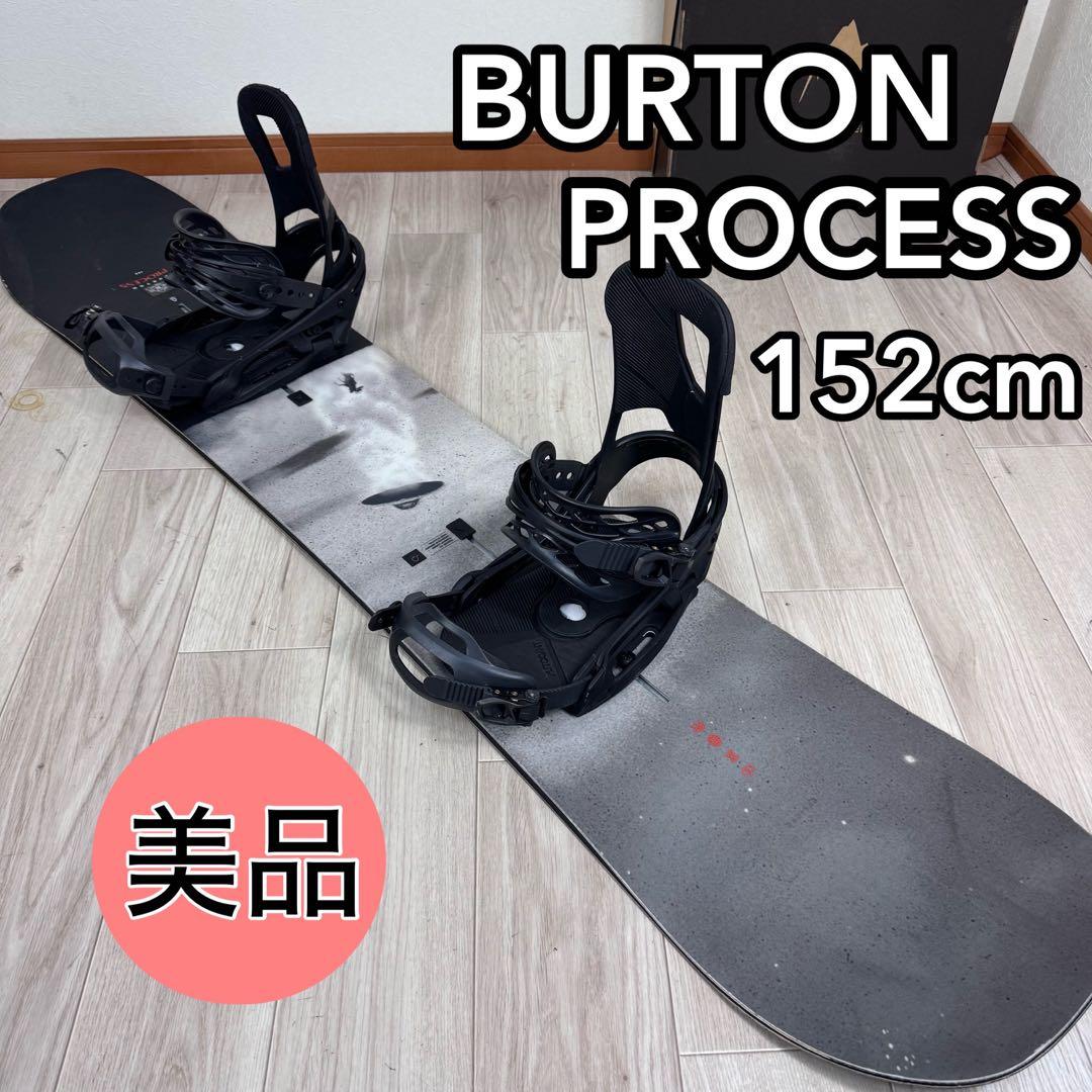 BURTON PROCESS スノーボード 152cm CARTEL Mサイズ